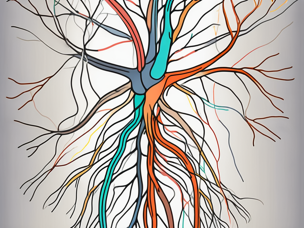 The central nervous system and sympathetic nervous system